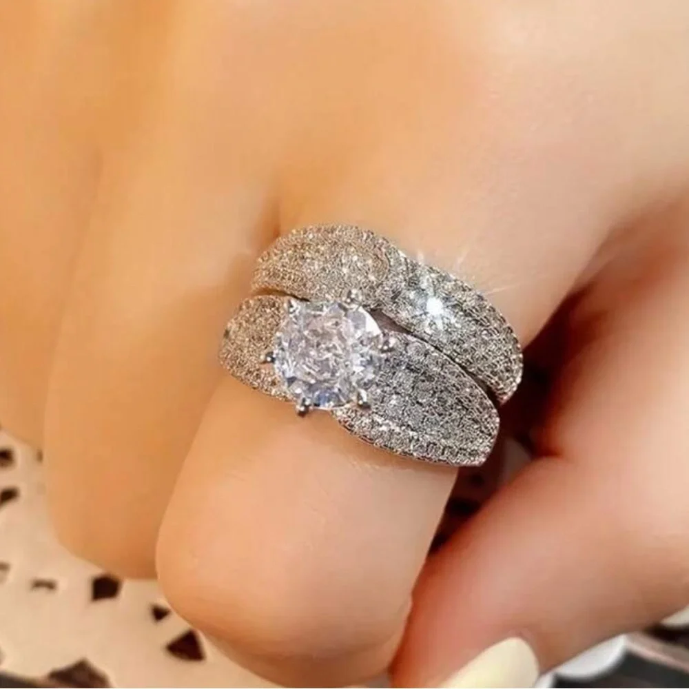 BRIDAL RING ENGAGMENT RING - Picture 2 of 4